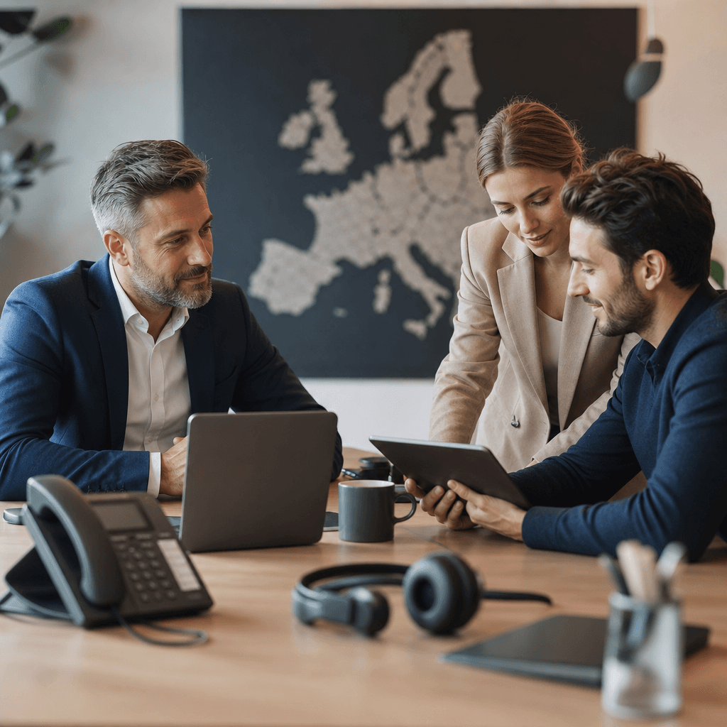 AI phone answering service cost: Europe pricing by country